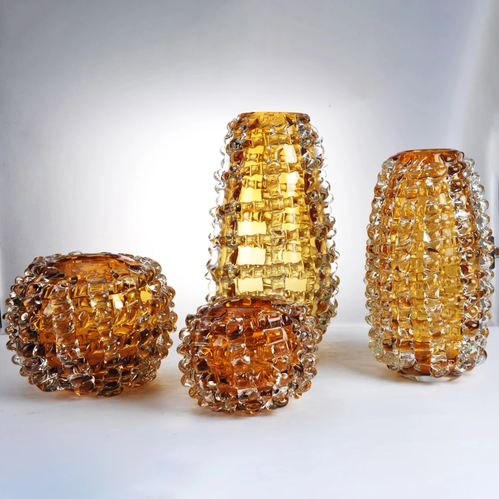 Factory  Customized High Quality Glass Vase  For Home Wedding Decoration