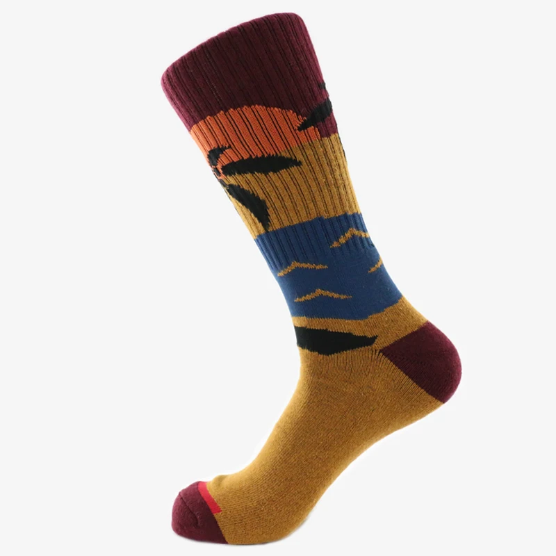 Professional Manufacturer Man Sports Stockings Soft Warm Stockings Winter Warm Stockings Casual Knitted Combed Cotton Men Socks