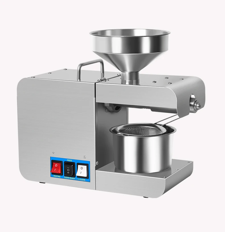High Efficiency Sunflower Seed Peanut Oil Press 220V/380V Home Sesame Seed Oil Press Machine