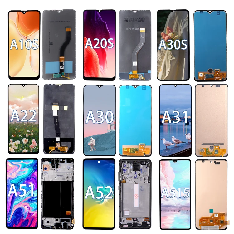 Factory Directly Sale Mobile Phone Touch Screen Original Quality Display Replacement With Digitizer Assembly For Samsung Lcd