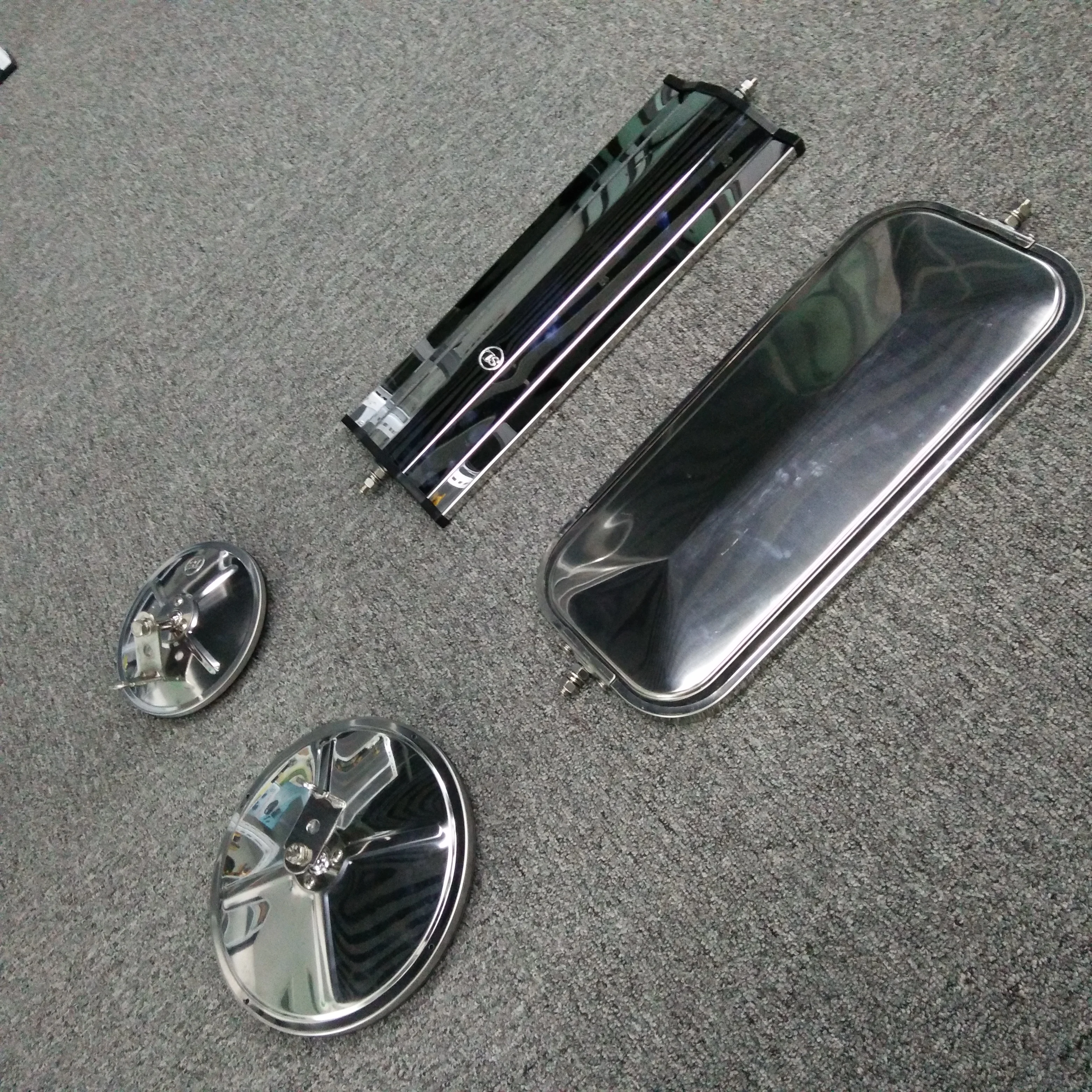 HV-RM01 truck spare parts rearview mirror fits 167/8*77/8convex glass mirror