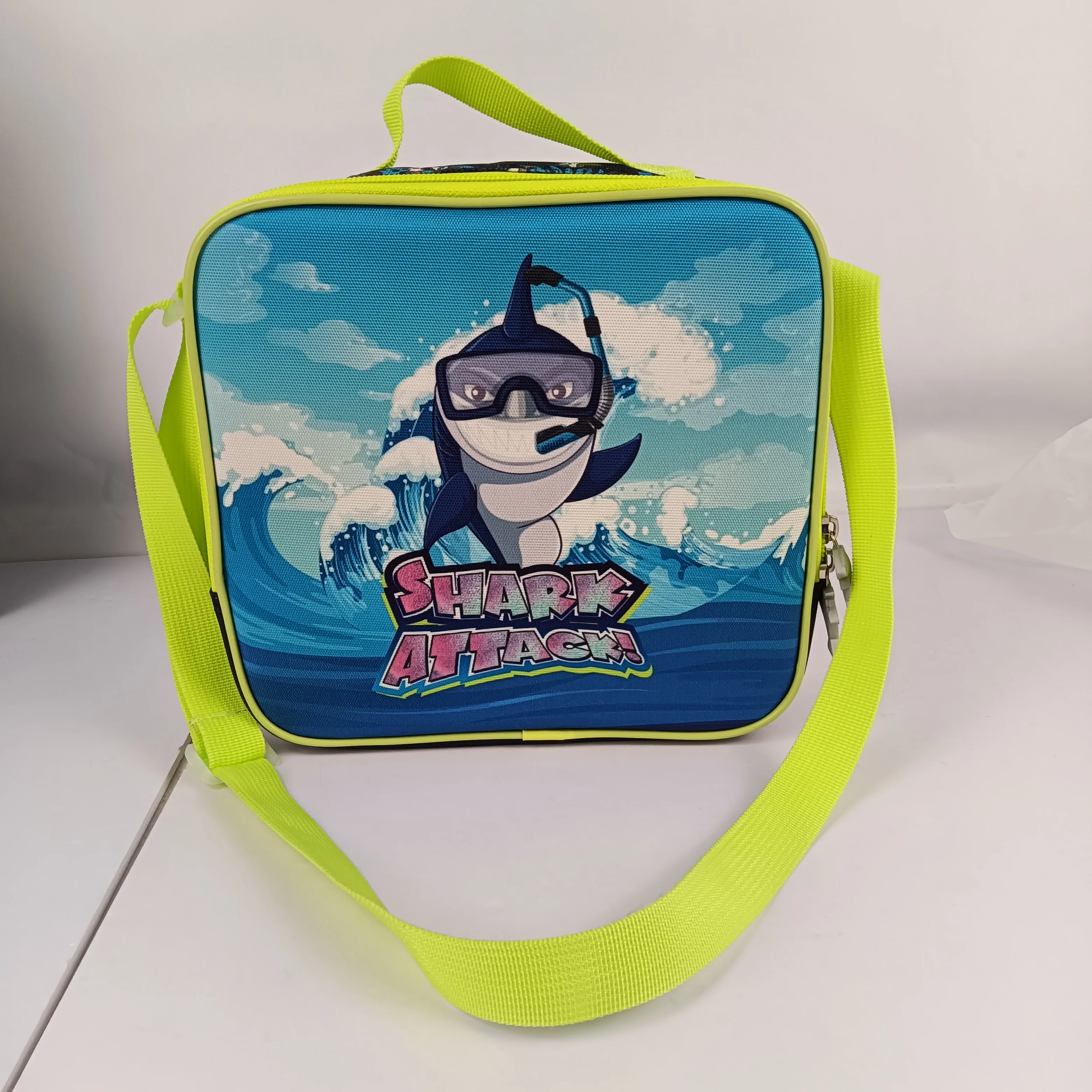 Shark Designer Backpack Kids Suitcase with Wheels,  Cute Travel Carry on 18inch Suitcase for Toddlers/Children/Boys with Wheels