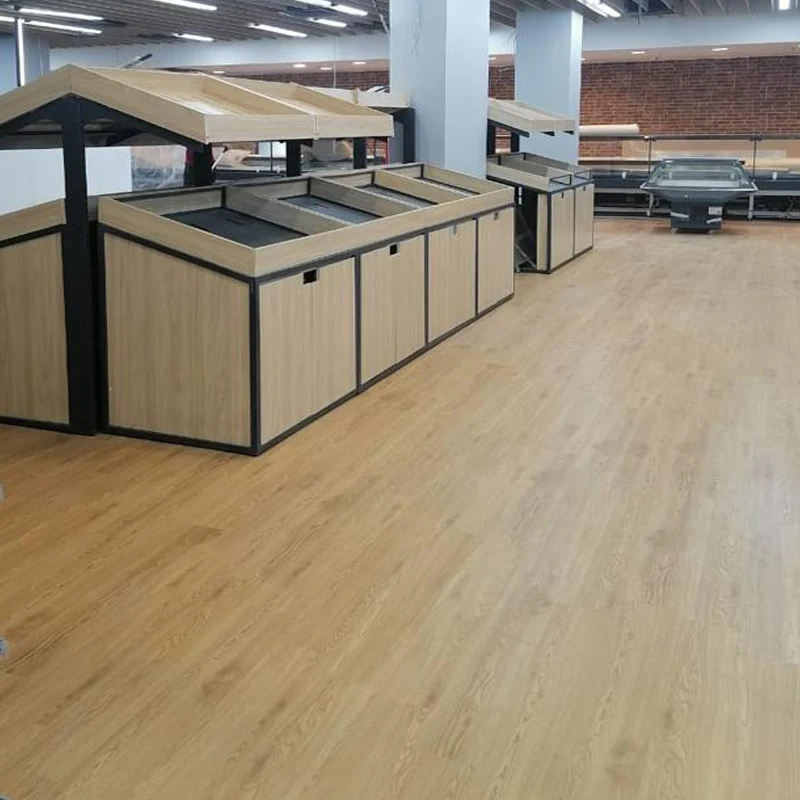 SPC tile interior DIY clip design stain resistant dry back plastic pvc vinyl flooring