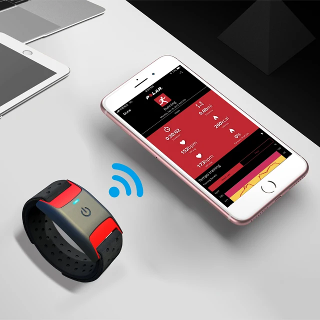 Best Selling Heart Rate Monitor Armband Gym Fitness Tracker for Indoor Outdoor Exercise