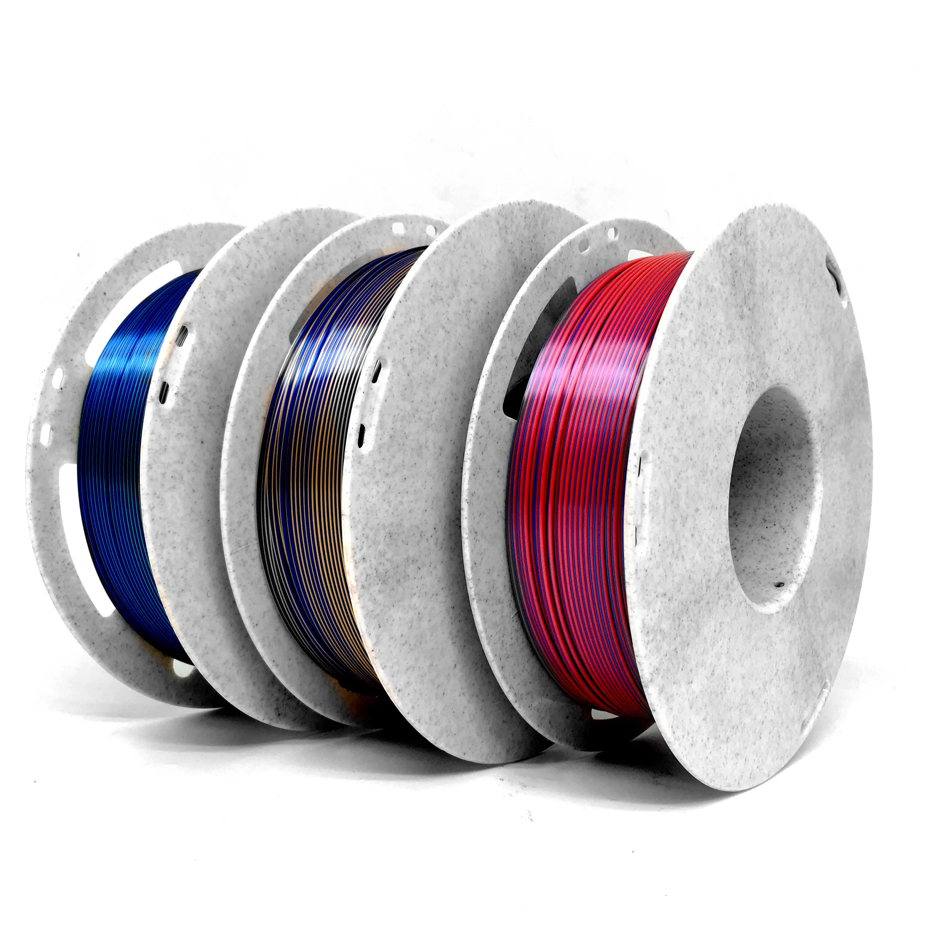 YOUSU 3D Magic color PLA 3d printer filament production line silk shiny pla filaments 1.75mm 1kg