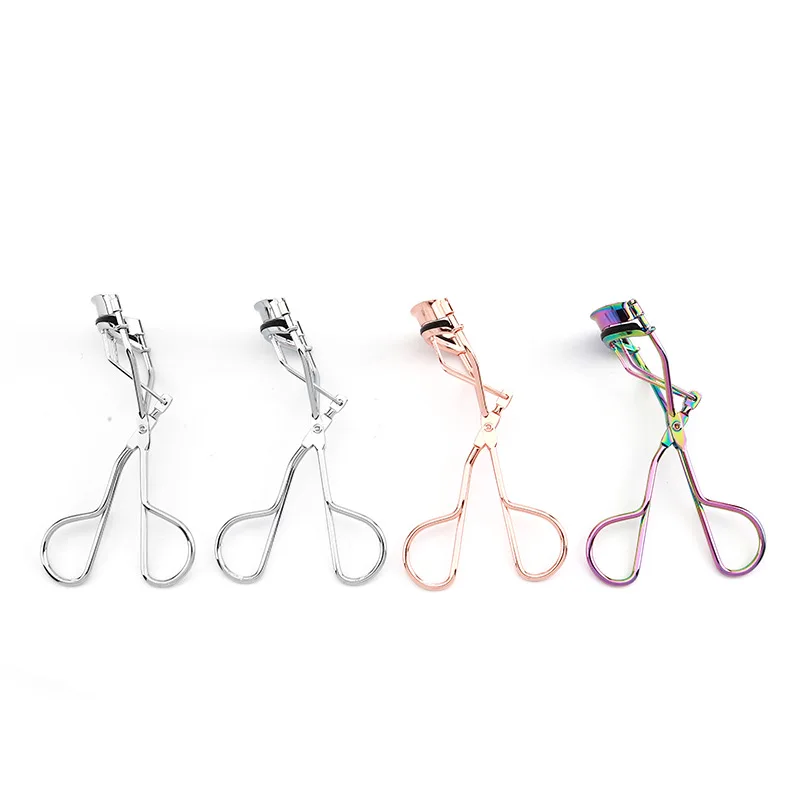 Wholesale Cheap Eye Lash Curler Comb Magic Curl Stainless Steel Private Label Black Eyelash Curler