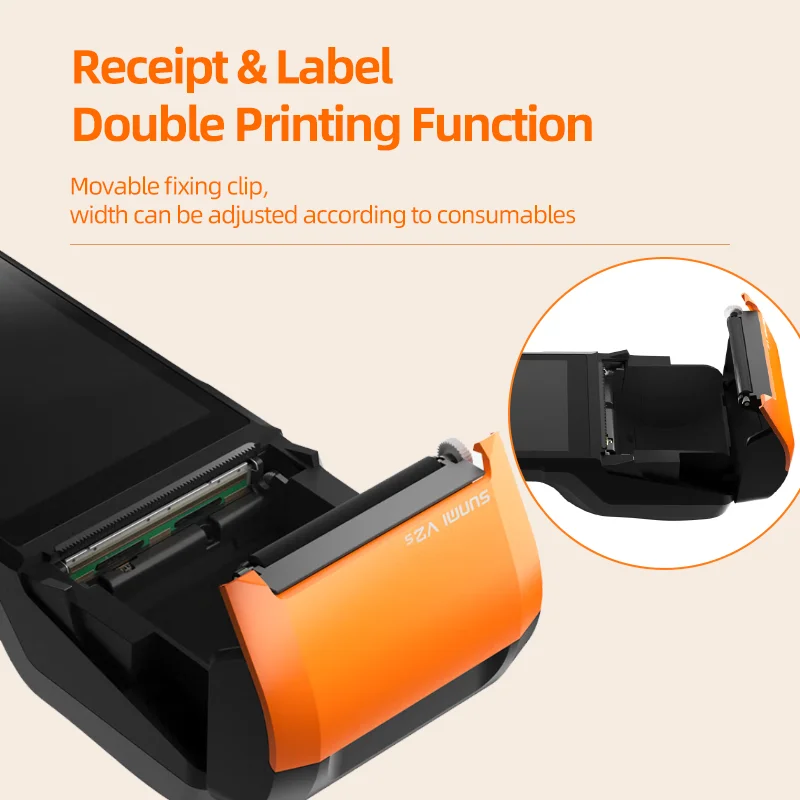 SUNMI Android Pos Machine Billing Pos Machine Portable Check Pos Machine