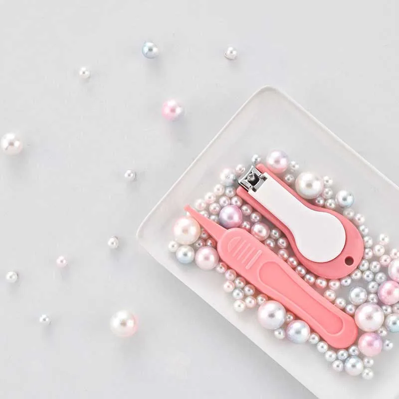 Factory Customized Baby Grooming Kits Sustainable ABS Care Products Beauty Nail File