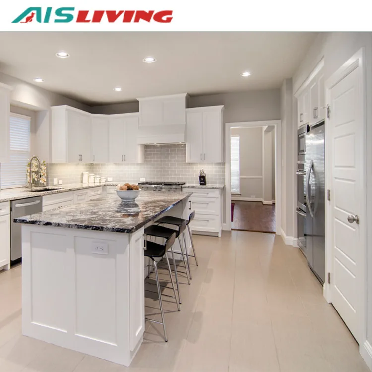 Australian Standard Easy Fitted Kitchen Cabinet Customer Design Whole Kitchen Set