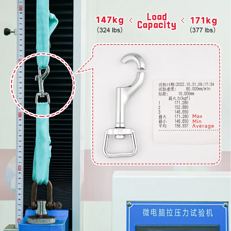 Dog Leash Hardware Glossy Antique Brass Metal Clip Swivel Hook 20mm Swivel Clasp Dog Hook Swivel Snap Hook for Pet Leash Making