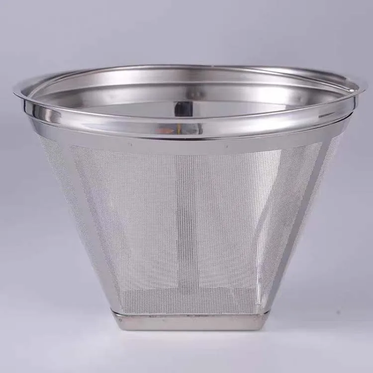 heat sealable  mini portable food grade reusable stainless steel 304 fine mesh coffee powder filter tube