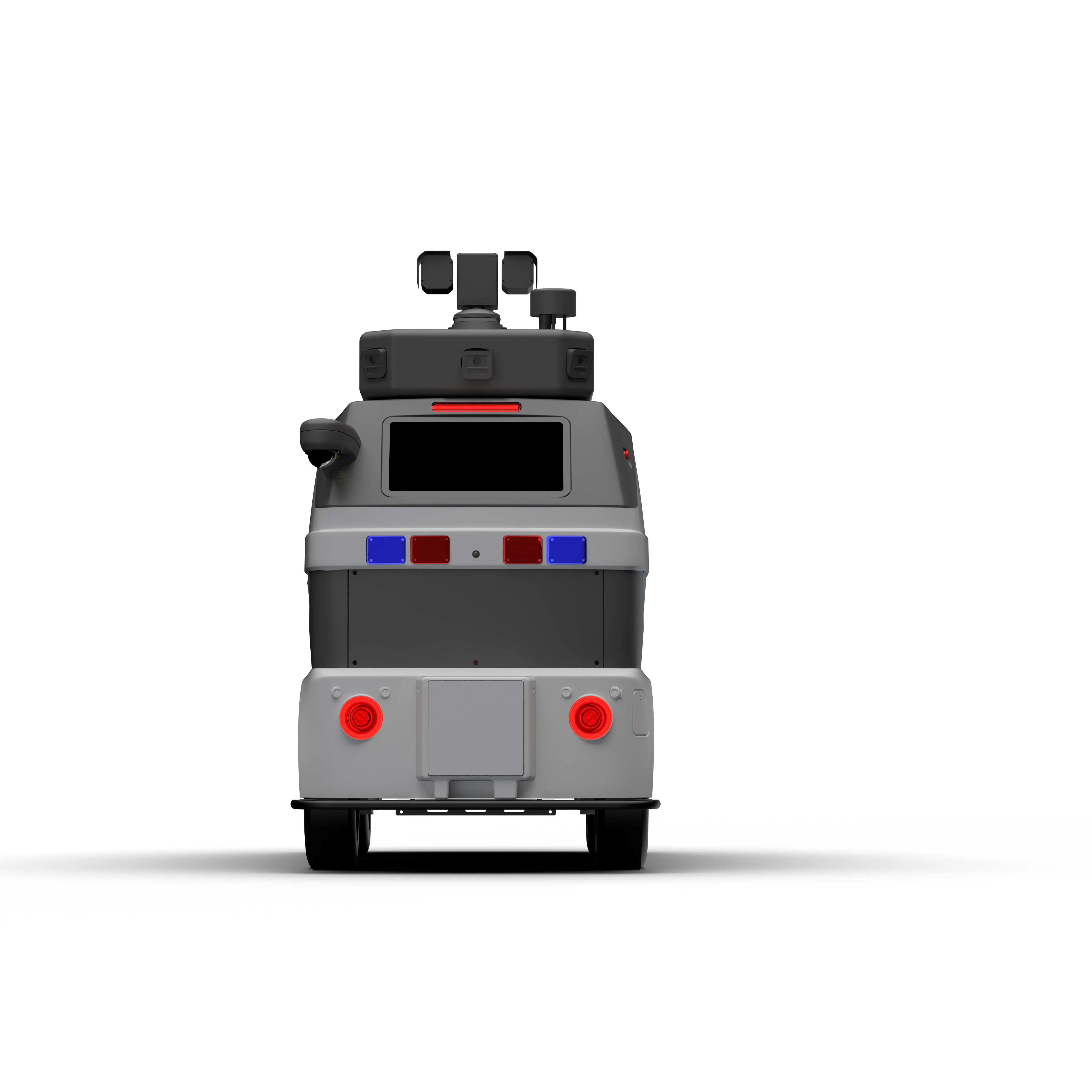 Коммерческое автономное планирование задач бизнес-безопасности робот AI охранник патрульный