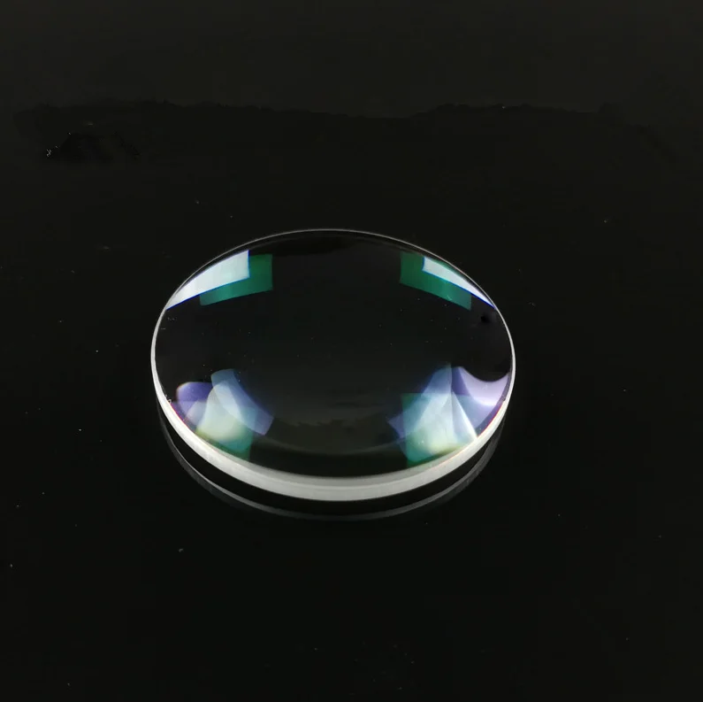 Custom AR coated UV Fused Silica/JGS1/Corning 7980 Plano Convex Lenses with Ravg<0.5%