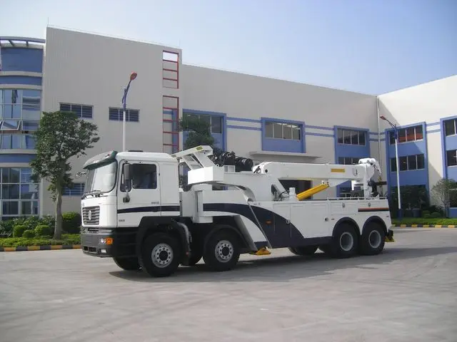 Shacman 60  Ton heavy tow truck/8x 4 60 ton wrecker truck for sale with cheap price