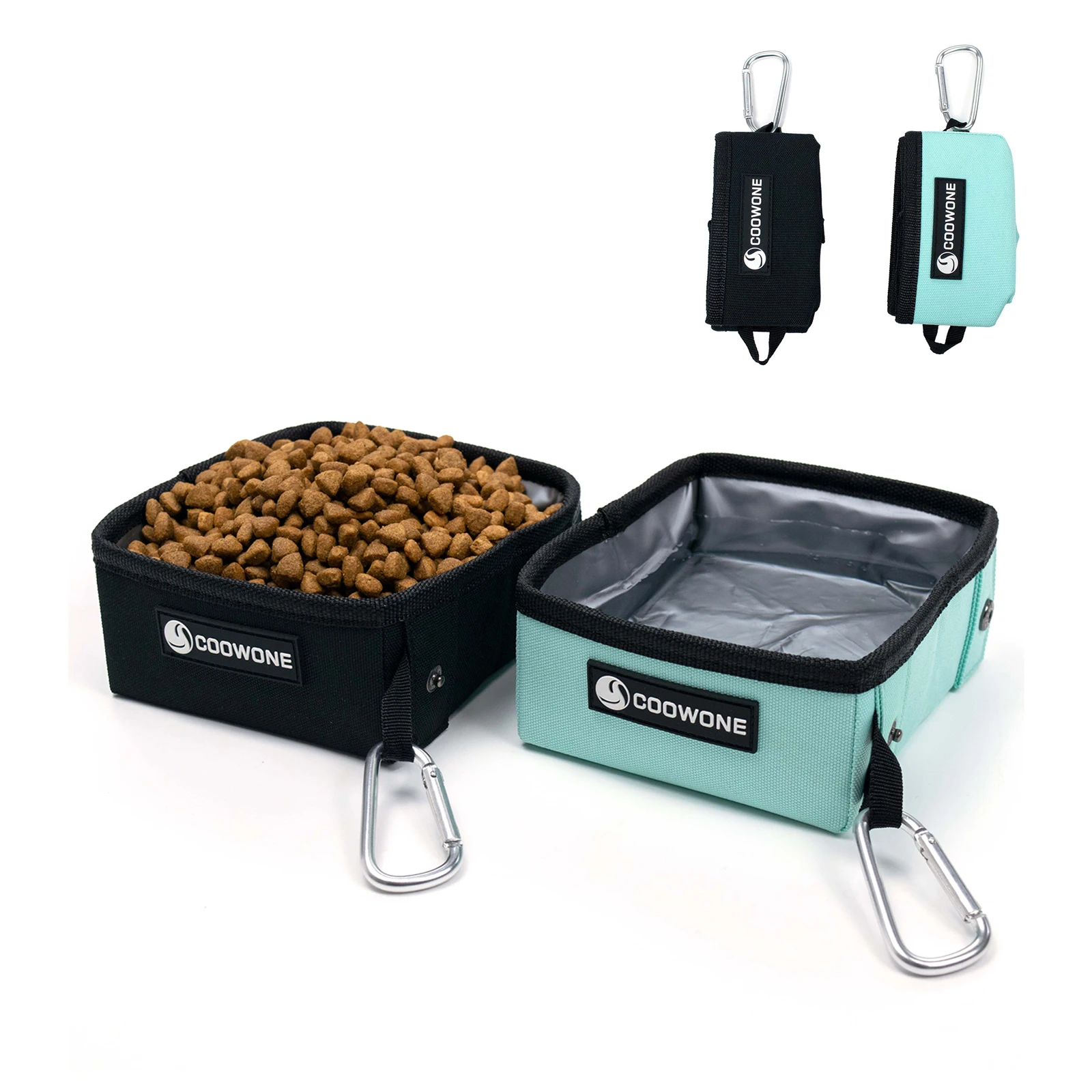 Bowls Puppy Dogs Raised Food Bowl For Dog Pet Dog Water Bowls Portable Pet Feeding Watering Dish for Walking Travel