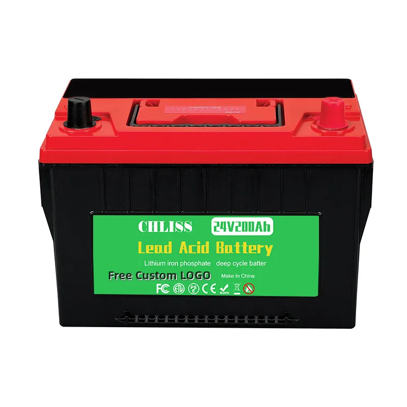Chliss Solar Energy Storage Custom GEL Battery 12V 100Ah 120Ah 150Ah 200Ah 250Ah Deep Cycle AGM Sealed Lead Acid Batteries
