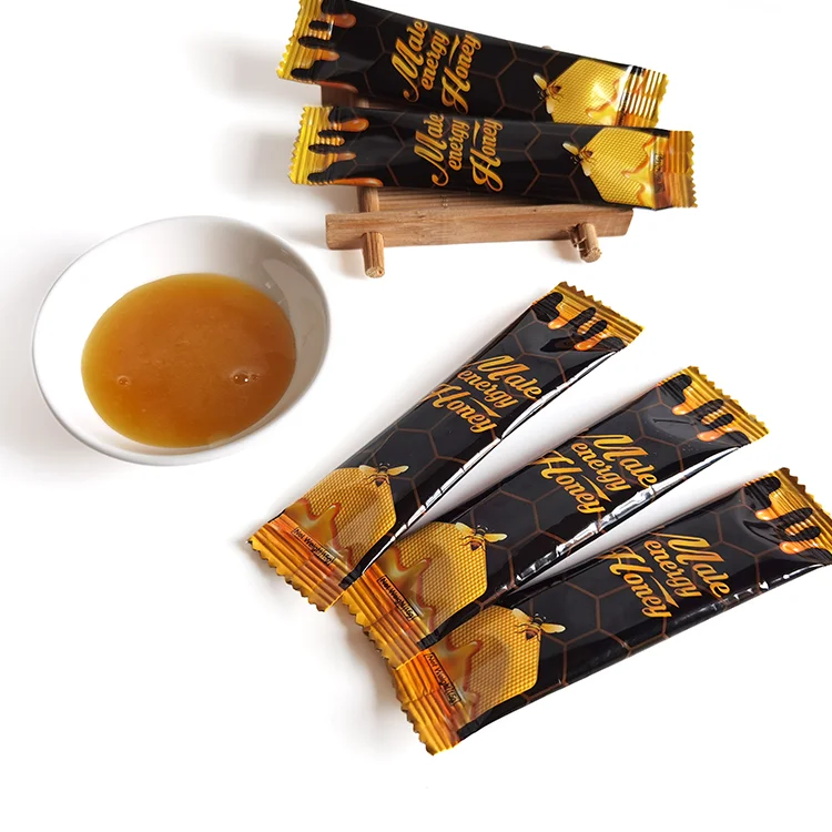 Customized Honey Health Supplements Natural Pure Liquid Sachet Boxed