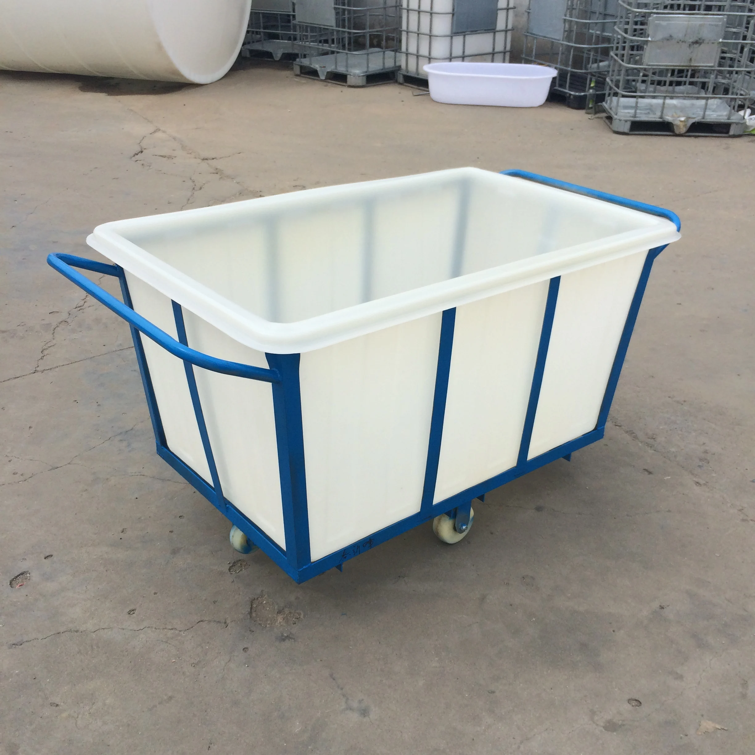 450 Ltr Heavy Duty Poly Laundry carts and trolley