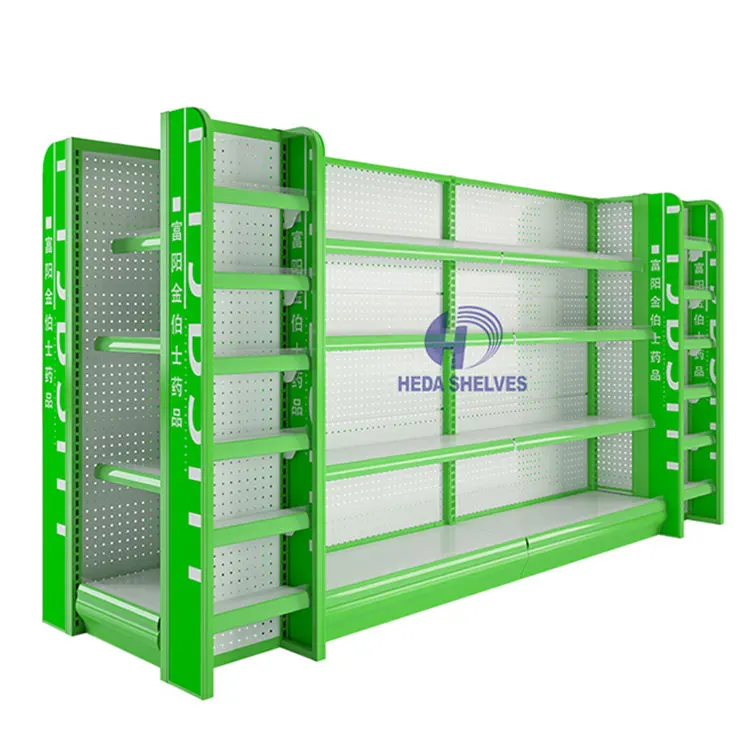 Customized Functional factory price experienced OEM/ODM service gondola and store shelving for shops supermarket racks