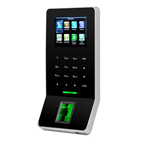 ZK F22 Ultra thin Wifi biometric fingerprint time attendance and access control terminal