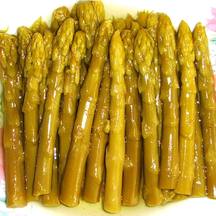 Delicious supplier of canned vegetable  canned asparagus in brine 190g/ 370ml