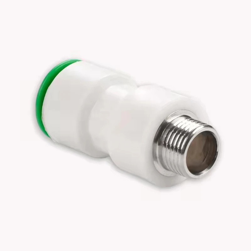 LJ-481 PPR Quick Fitting RO Water Elbow Plastic Pipe Coupling Connector PPR hot-melt free quick joint