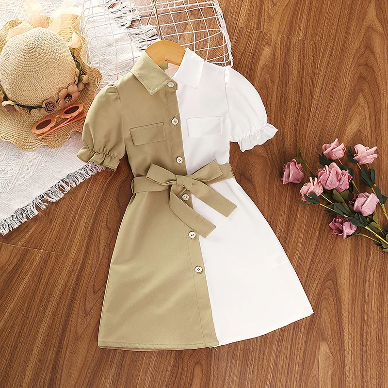 Children Clothes 2023 New Design Baby Kids Dresses For Girls Sweet