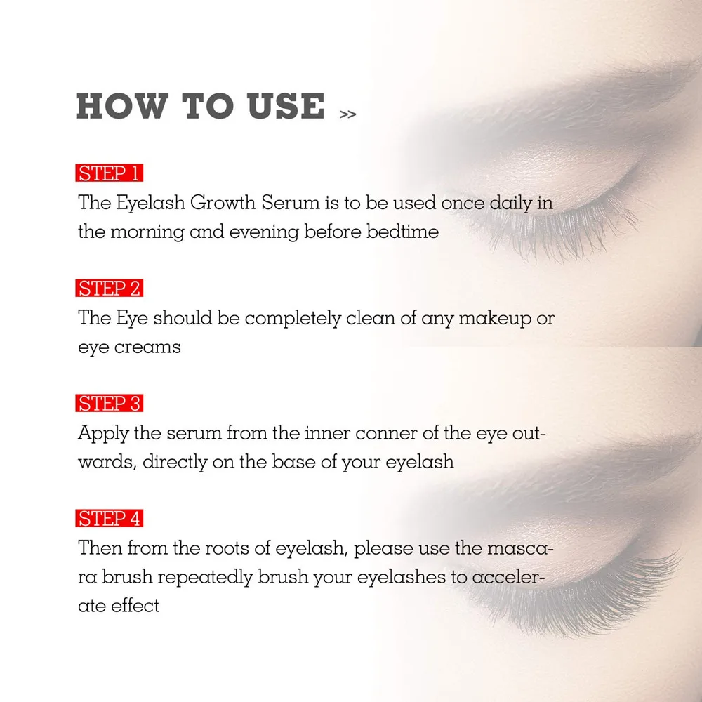 OEM Custom Organic Myristoyl Pentapeptide 17 Eyelash Growth Serum