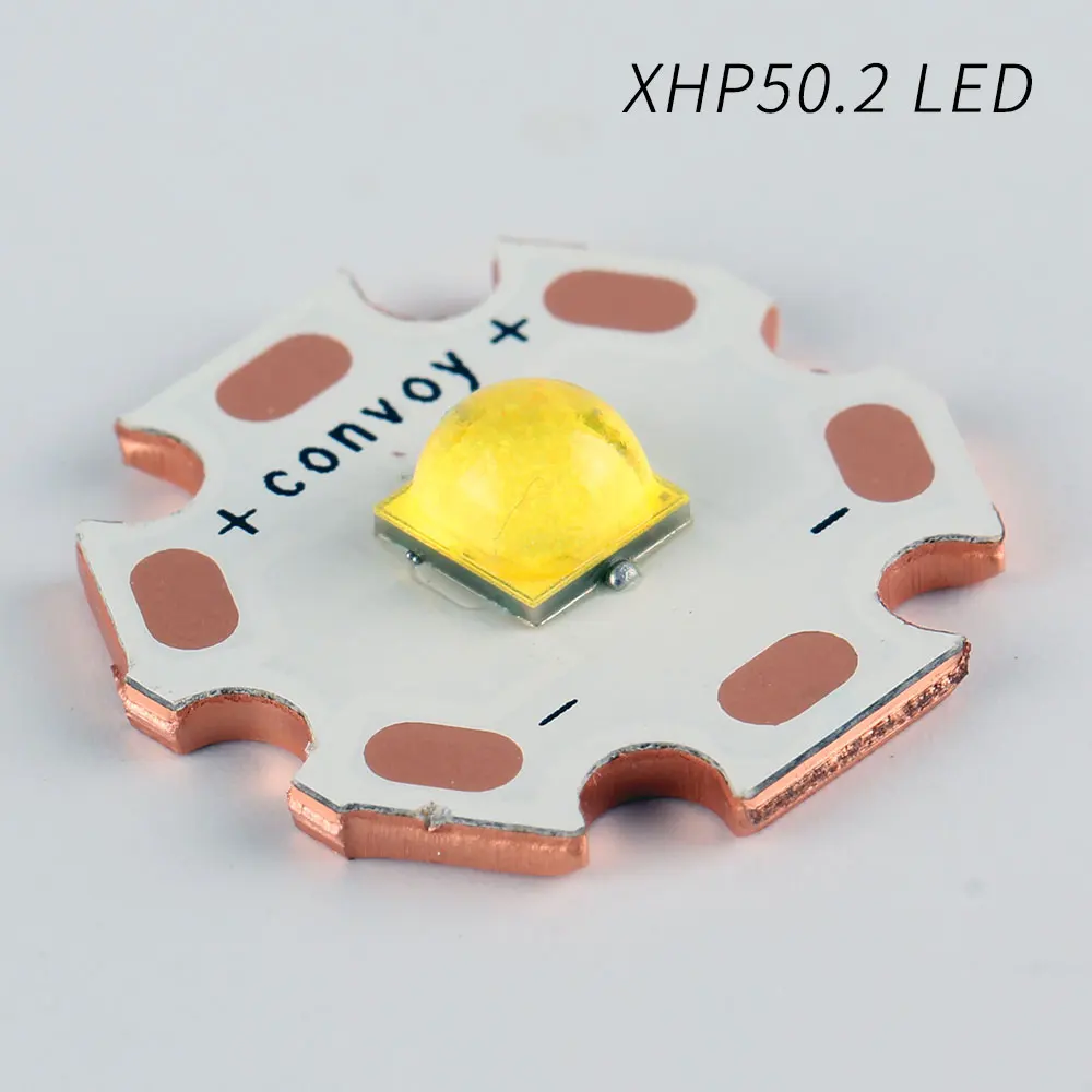 XHP50.2 LED with 20mm 6V DTP copper plate 70CRI
