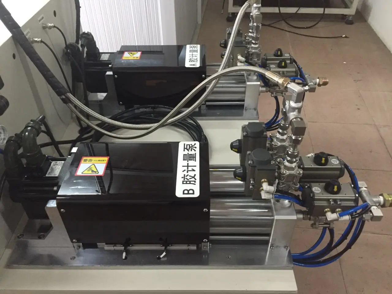 Two-component AB glue automatic mixing machine automatic assembly machinery automation machinery