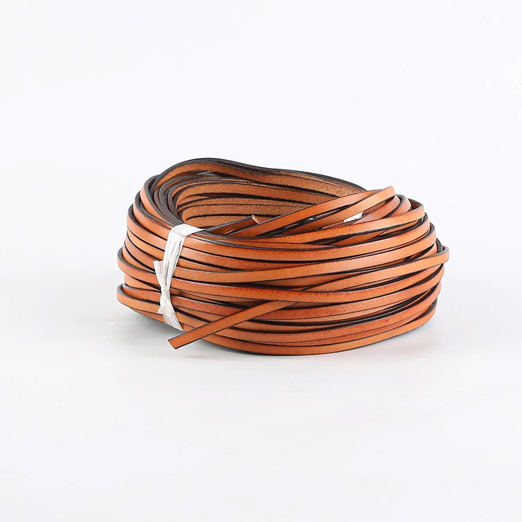 Femtindo Dia 2mm Round 100% Genuine Leather Cord for DIY Jewelry Making Necklace Bracelet Cord Accessories