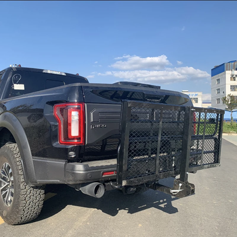 Factory Universal  Rear Rack Mount Cargo Carrier for Ford F150 Folding Luggage Holder Carrier Basket