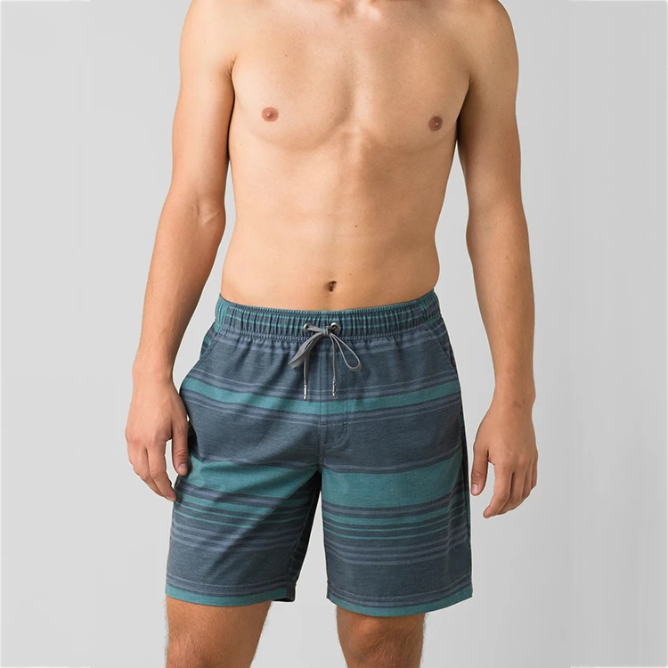 High Quality Custom Summer Elastic Quick Dry Graphic Mens Casual Training Shorts