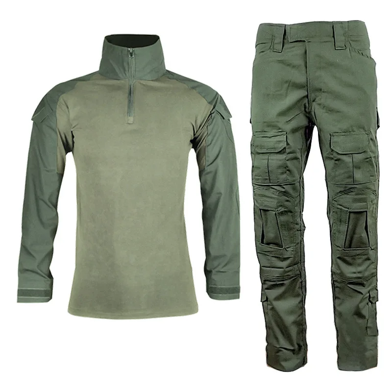 Long Sleeve Camouflage Tactical Uniform  Clothing Tactical Training Clothing for Men
