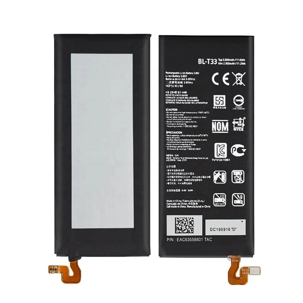 Original Replacement Battery BL-T33 For LG Q6 M700A M700AN M700DSK M700N Battery