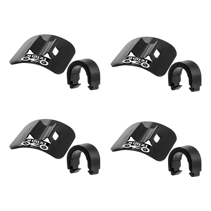 MUQZI Bike Shift Brake Line Cable Tube Fixed Clamp Frame Oil Tube  Buckle Guide Cable C Type Fixed Snap Clips MTB Road Bicycle