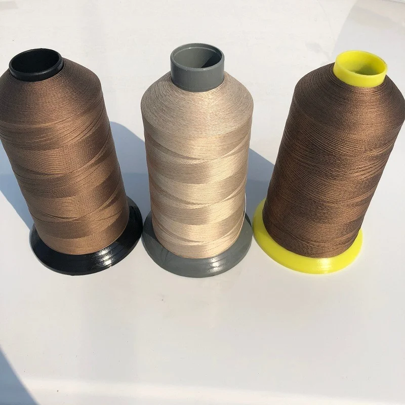 Factory free sample all kinds of high temperature fiberglass ptfe coated sewing thread