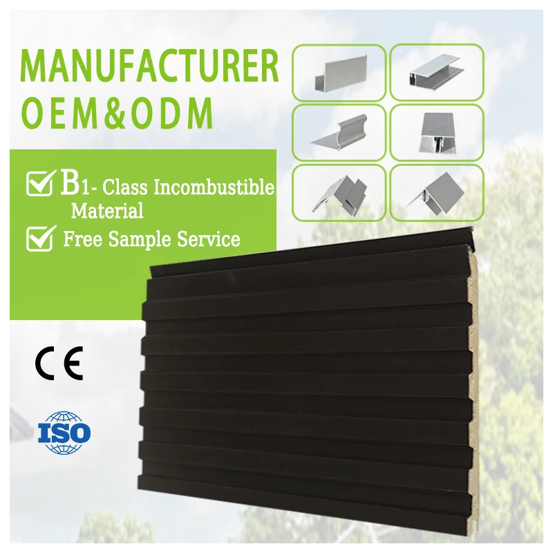 Fire Prevention Sandwich Roof Panel Metal Decoration Wall Exterior Panel