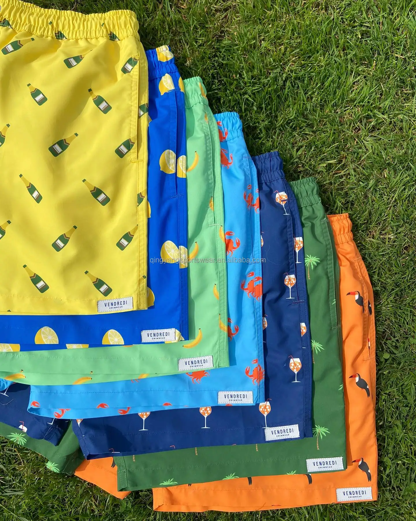 Swimming Boardshorts Swimwear Board Trunk Factory Oem Custom Sublimation Printing for Men Women Sportswear OEM Service Adults