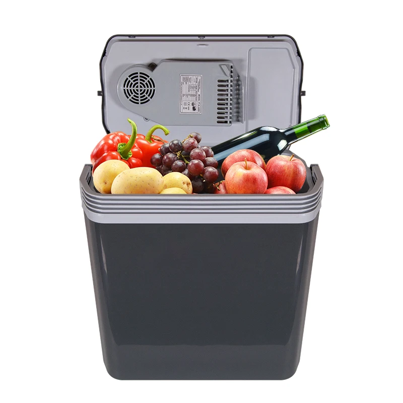  Hot sale 24 litre car fridge refrigerator small household mini Car Fridge 12v