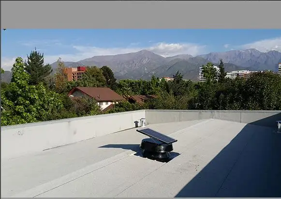 10w solar attic ventilation exhaust fan  530cfm for garage  shed greenhouse ventilation