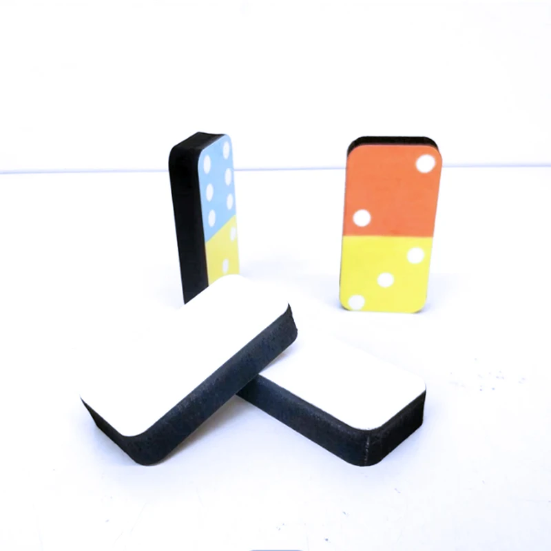 Sublimation dominoes set kid toy building blocks mdf wooden sublimation blank dominoes