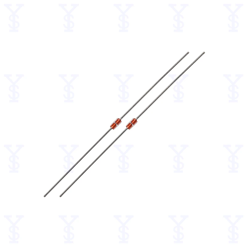 MF58 100K Ohm 3950B Temperature Sensor Glass Encapsulated NTC Thermistor Resistor