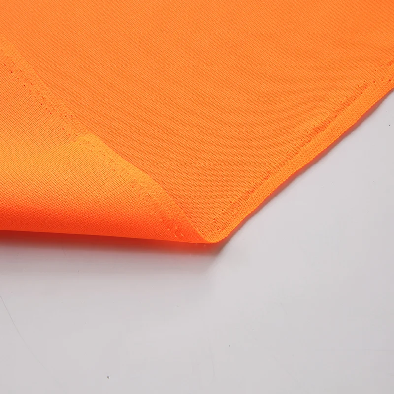 
Safety Vest Fluorescent Color 100% Polyester Fabric Dty Reflective Cloth Fabric For Police Uniform 