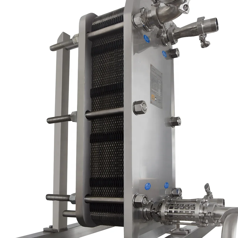 100L to 1000L recirculated falling film tubular evaporator single effect falling film evaporator  with best price