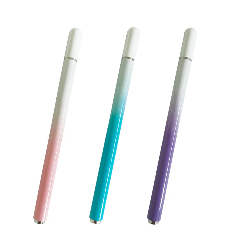 Заводская Продажа android совместимый iPhone планшет конденсатор экран цветной металлический стилус ручки Пользовательский логотип