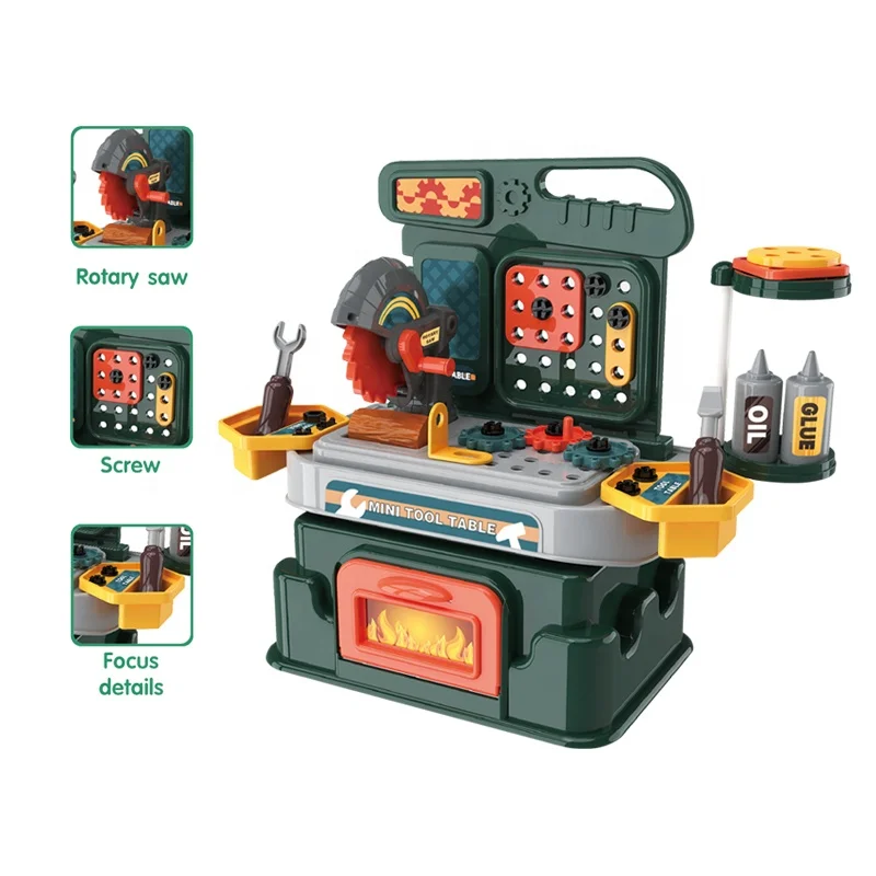 Hot Selling Mini Happy Home Supermarket Toys Kitchen Doctor Girl Makeup Boys Tool Set For Kids