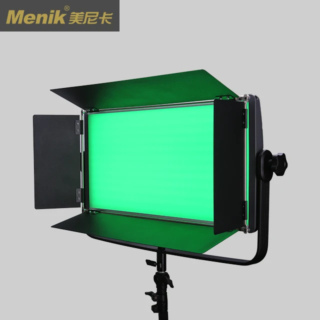 Menik SP series LED photography light camera 150/200W RGB panel stage light for Live Broadcast Scene lighting App Dimming
