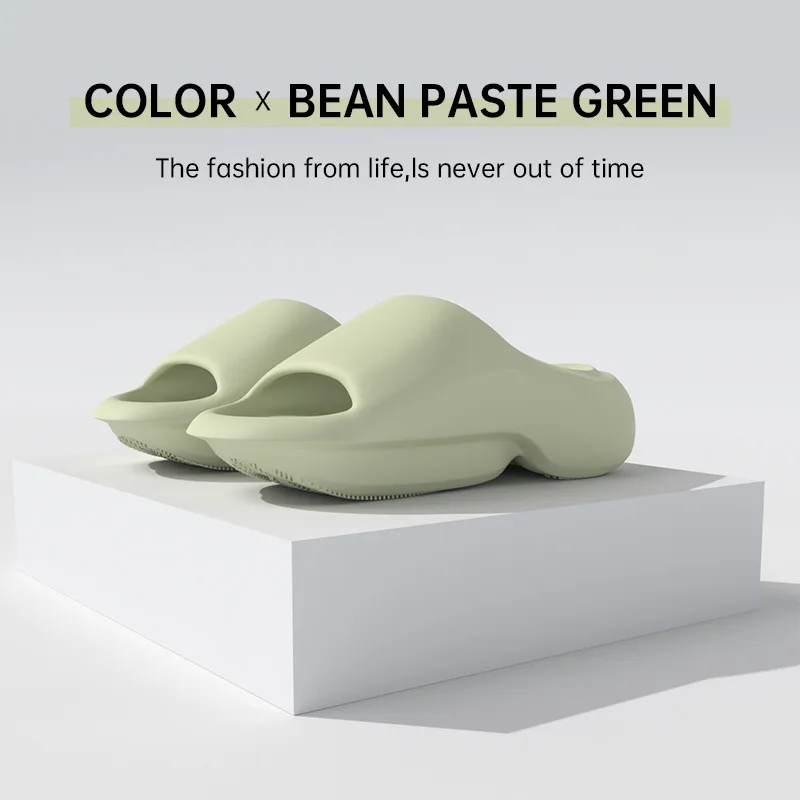 2022 Wholesale Trendy Couple Shoes Indoor Thick Bottom Non-Slip Unisex Sandals Eva Slippers