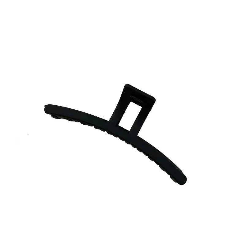 Simple Large Size Plastic Hair Claw Frosted Ponytail Claw Clip Hair Accessories For Women